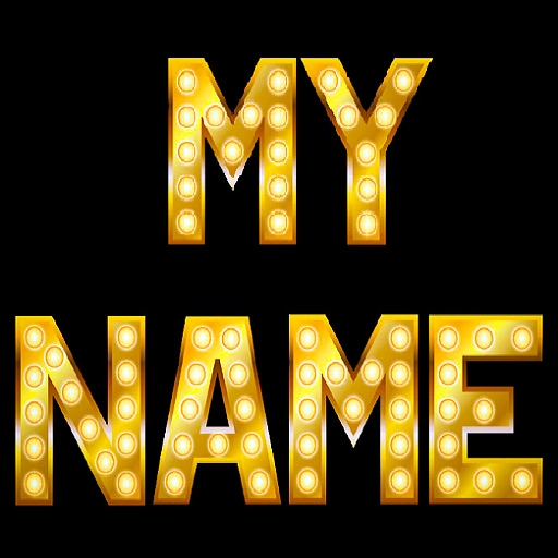 ícono 3D My Name Live Wallpaper